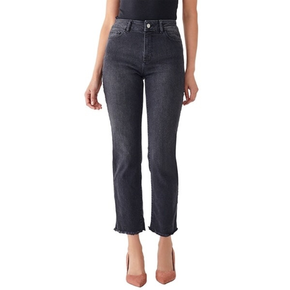 DL1961 Mara Ankle High Rise Straight Leg Jeans